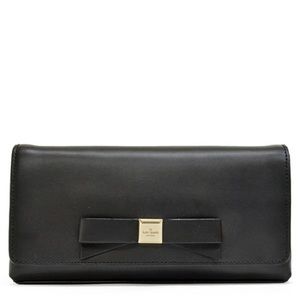Kate spade black clutch